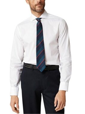 J. Crew Men’s Ludlow Premium Dobby 100% Cotton Button Down Dress Shirt NWT XL